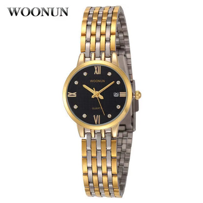 2025 New Women Watches Rhinestone Watch Ladies Watches Top Brand Luxury Stainless Steel Quartz Bracelet Watches for Women