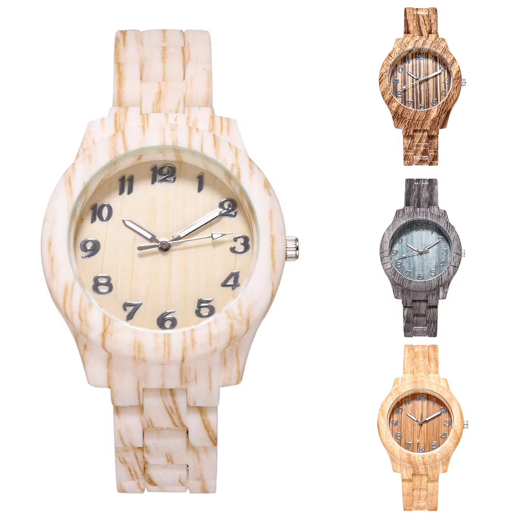 Fashion Casual Women Watches Bamboo Wooden Watch Quartz Wristwatches Ladies Watches Clock Best Gift Cheap Watch Dropshipping