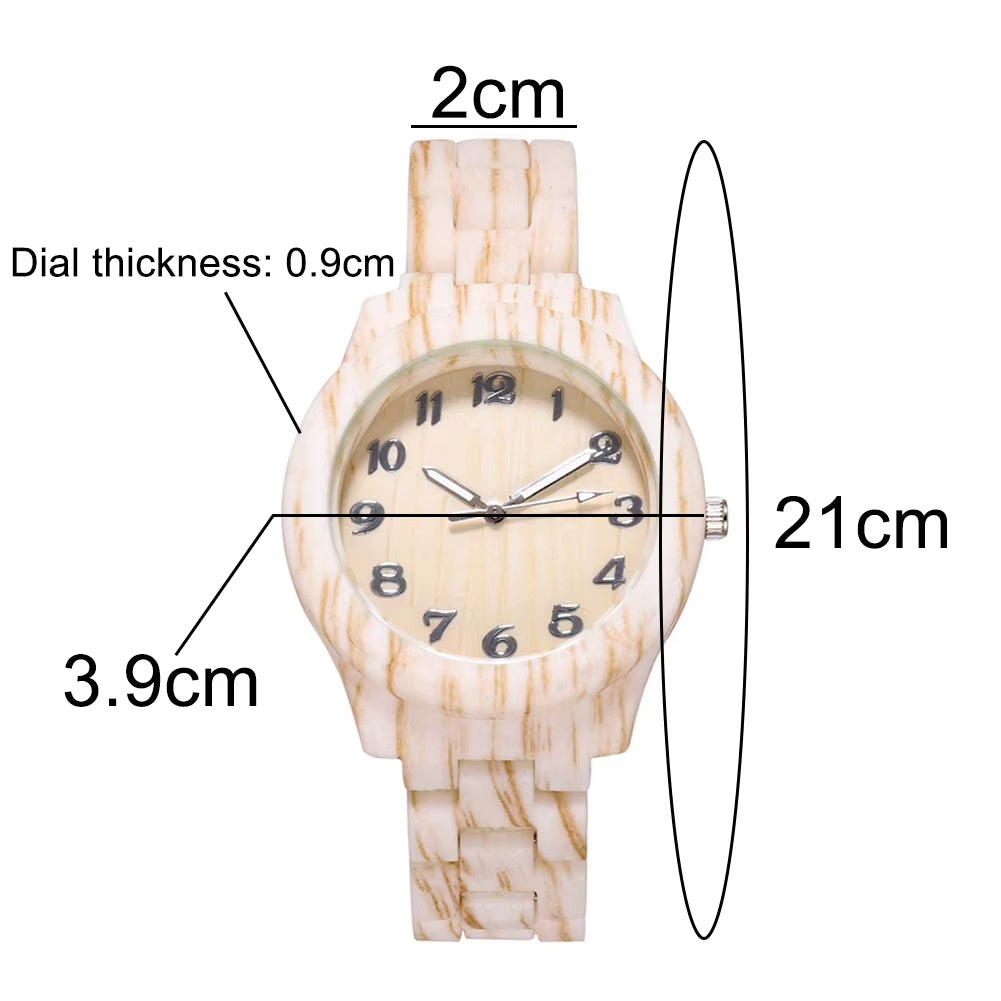 Fashion Casual Women Watches Bamboo Wooden Watch Quartz Wristwatches Ladies Watches Clock Best Gift Cheap Watch Dropshipping