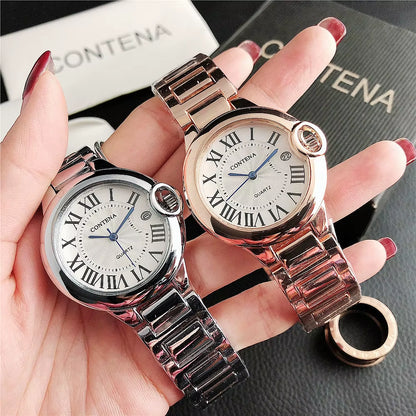 Luxury Watches for Women 2025 Ladies Watches Woman Fashion Watches Clocks Women Stainless Steel Women Wristwatch Montre Femme