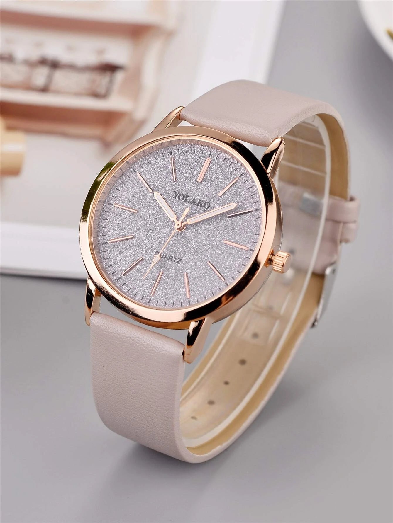 1Pc Fashion Classic PU Leather Women'S Watch, Casual Quartz Watch Clock Starry Sky Women'S Watch as a Gift for Students Returning to School