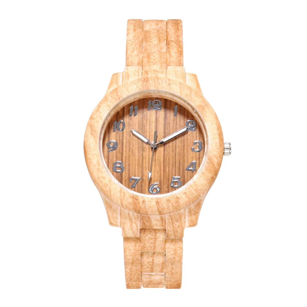 Fashion Casual Women Watches Bamboo Wooden Watch Quartz Wristwatches Ladies Watches Clock Best Gift Cheap Watch Dropshipping