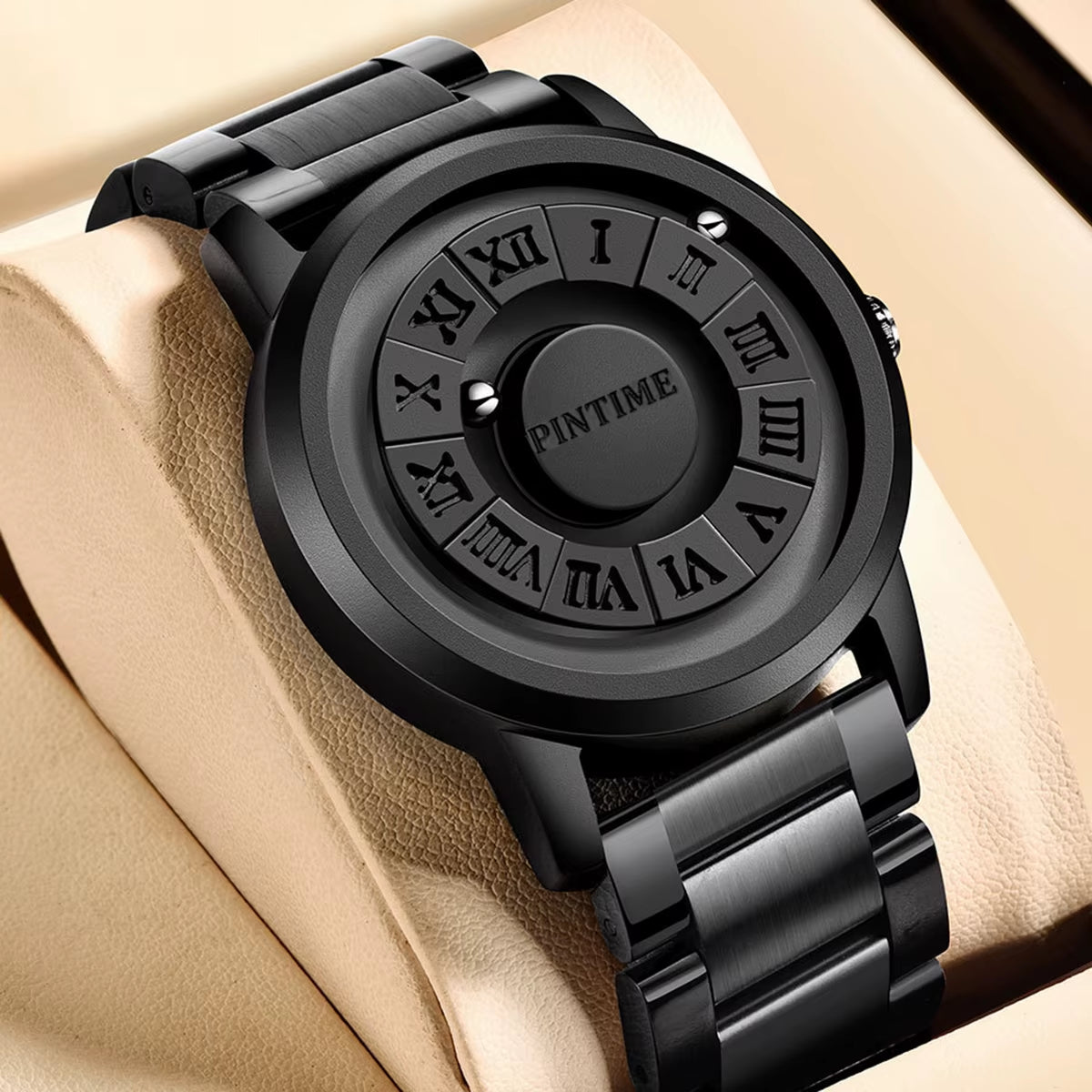 Pintime/New Men'S and Ladies' Watches Cool Magnetic Suspension High-Tech Concept Waterproof Watch