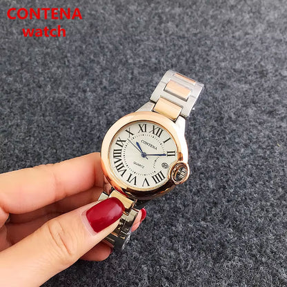 Luxury Watches for Women 2025 Ladies Watches Woman Fashion Watches Clocks Women Stainless Steel Women Wristwatch Montre Femme